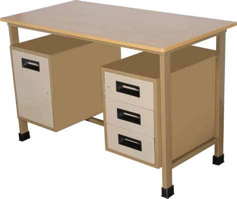 godrej office table with drawers